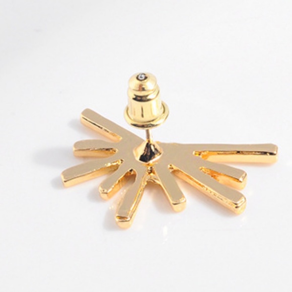 CELESTE | Star Burst Statement Earrings - Picture 4 of 6